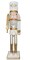 Christmas Nutcracker the Swordsman. Wizardi Classic Wooden Festive Decoration F07M14-45-N01315C
